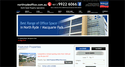 Desktop Screenshot of northrydeoffice.com.au